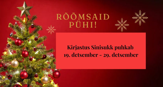 Pakkide väljastamine pühade perioodil!