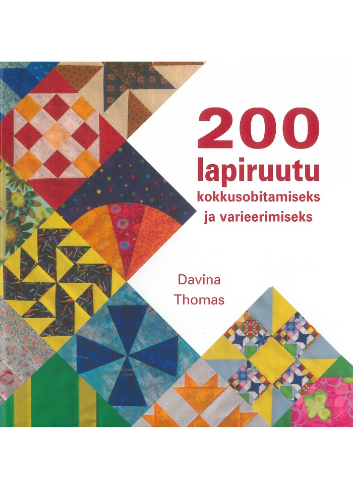 200 lapiruutu kokkusobitamiseks ja varieerimiseks