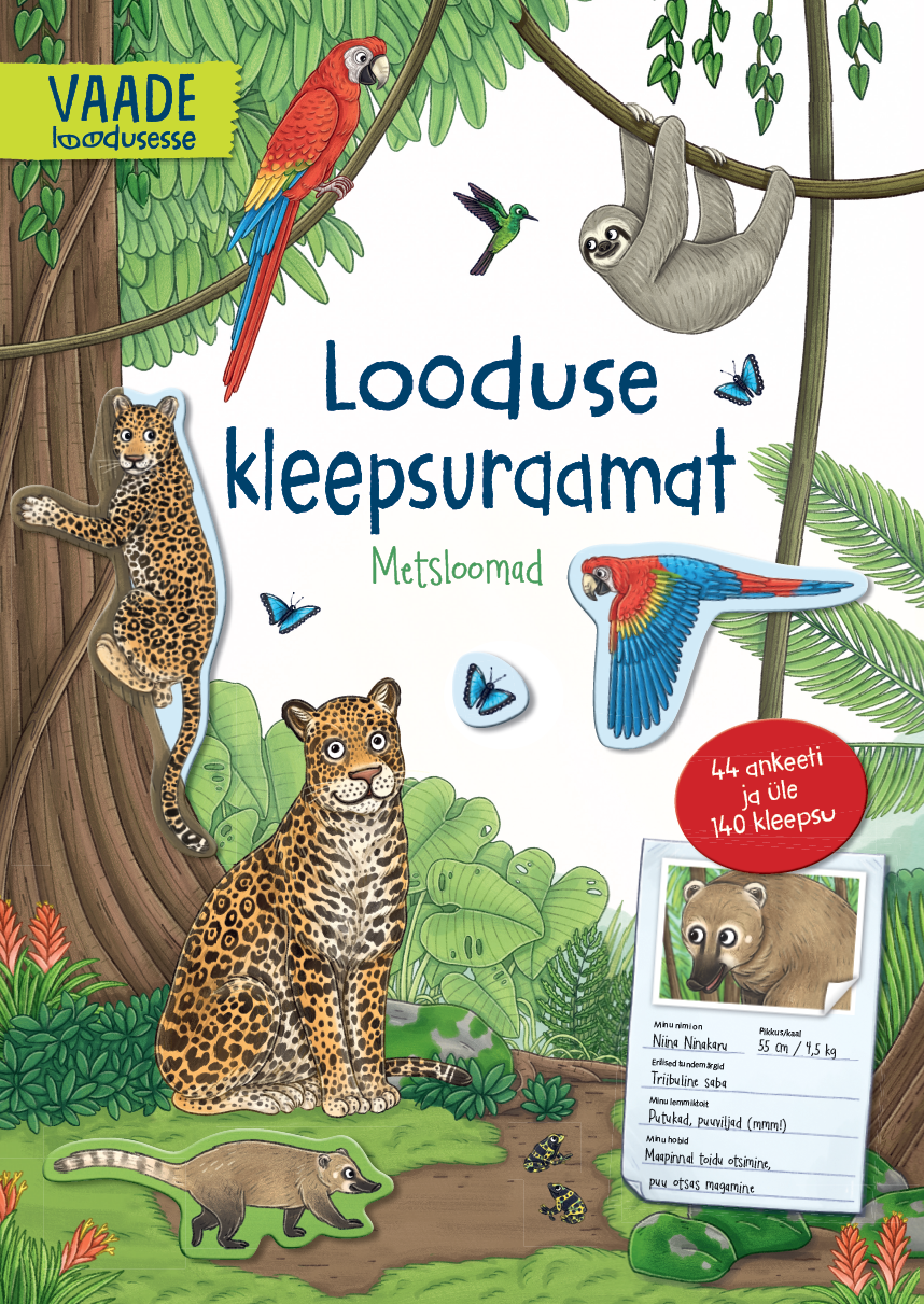 Looduse kleepsuraamat. Metsloomad