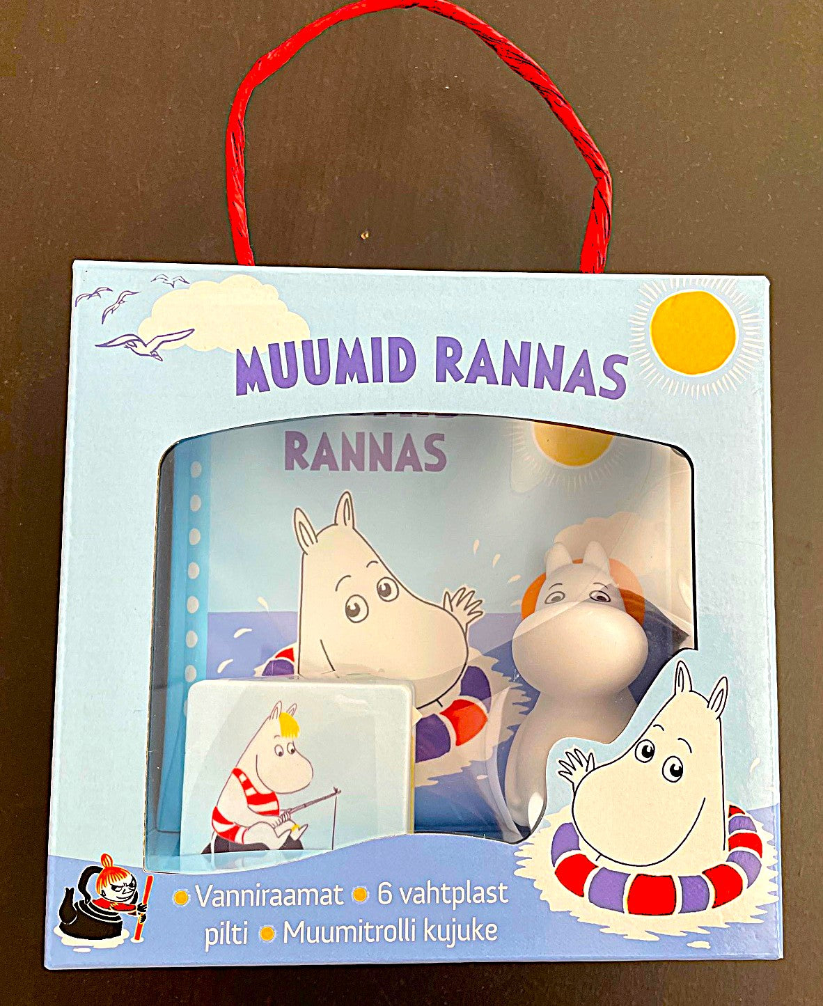 Muumid rannas vanniraamat