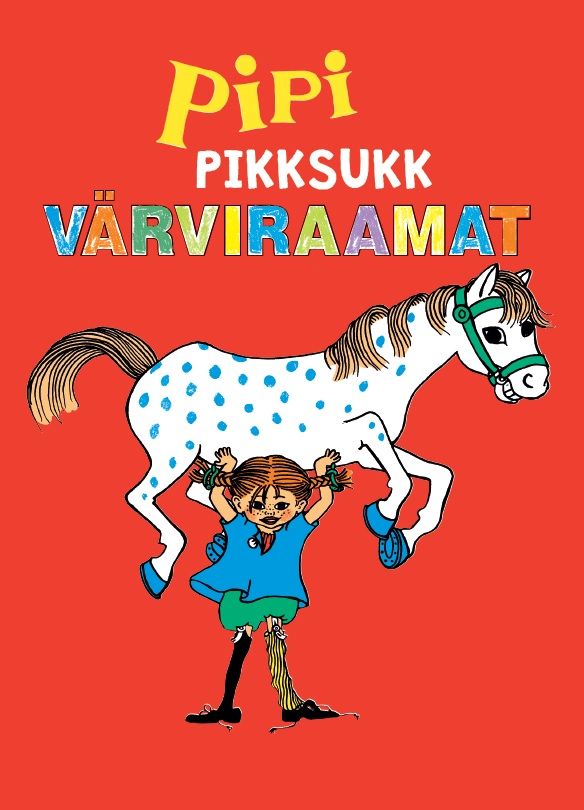 Pipi Pikksukk. Värviraamat