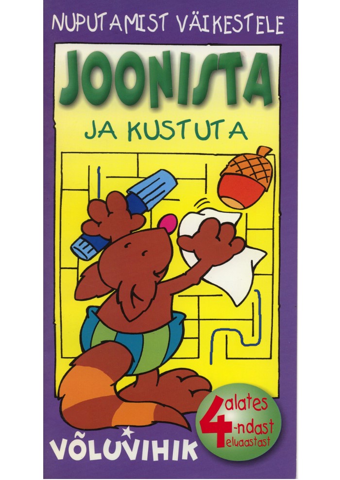 Joonista ja kustuta. Lilla