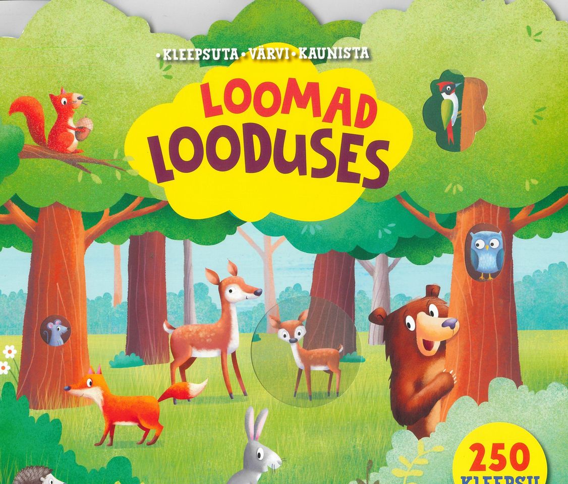 Kleepsuta. Värvi. Kaunista. Loomad looduses