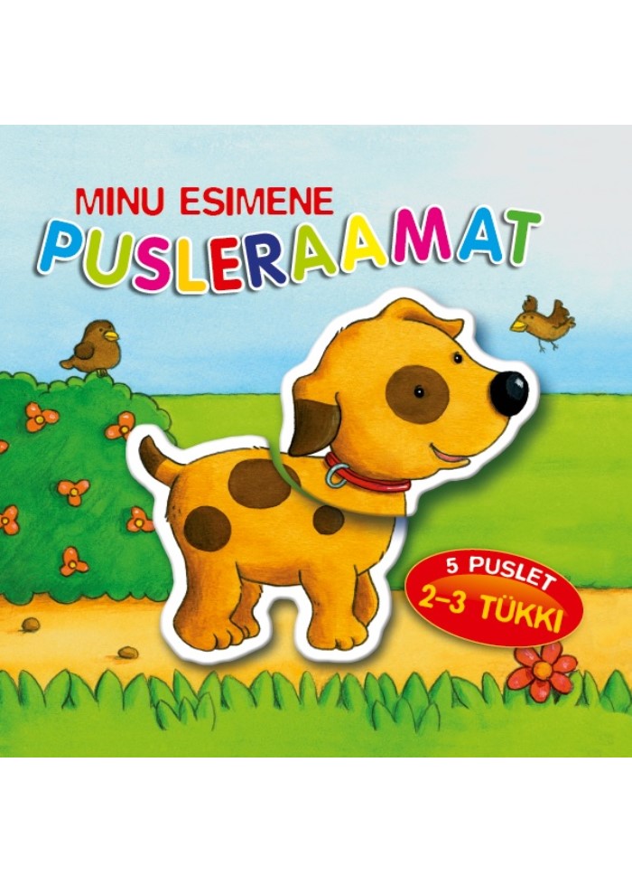 Minu esimene pusleraamat. Koer