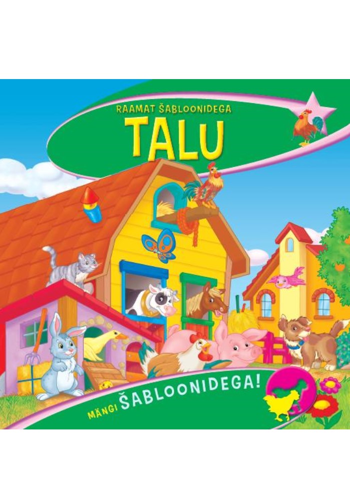 Raamat šabloonidega. Talu