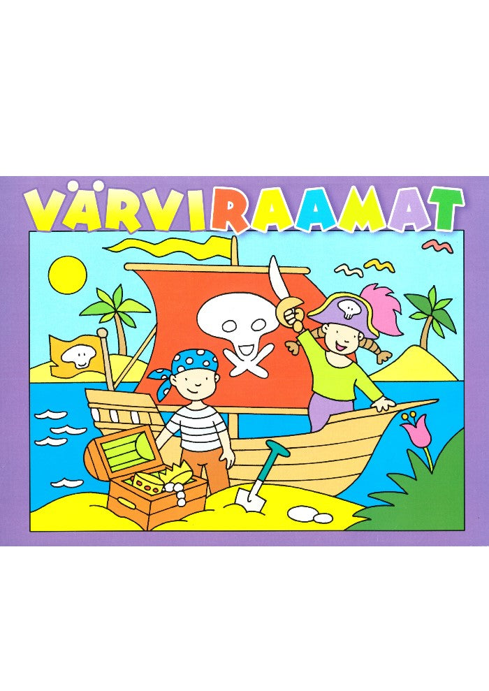 Värviraamat. Piraadid