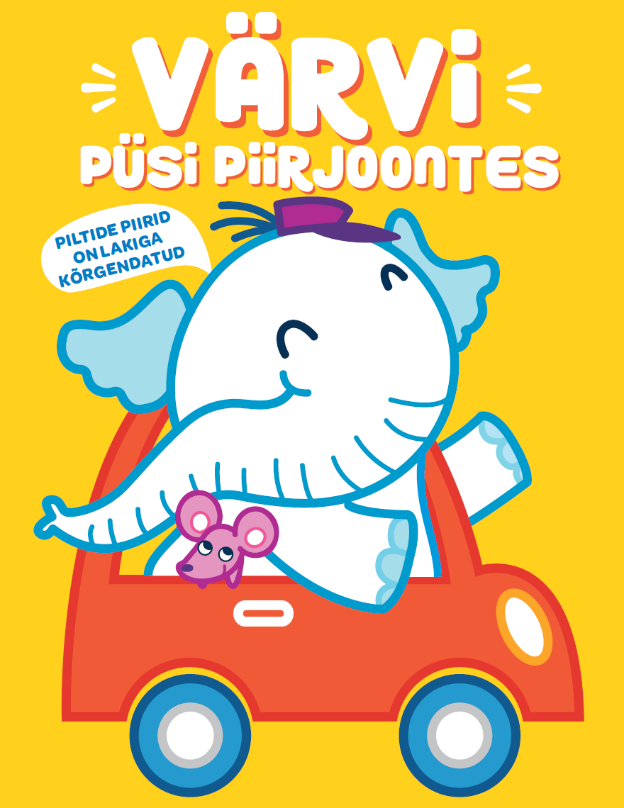 Püsi piirjoontes. Elevant