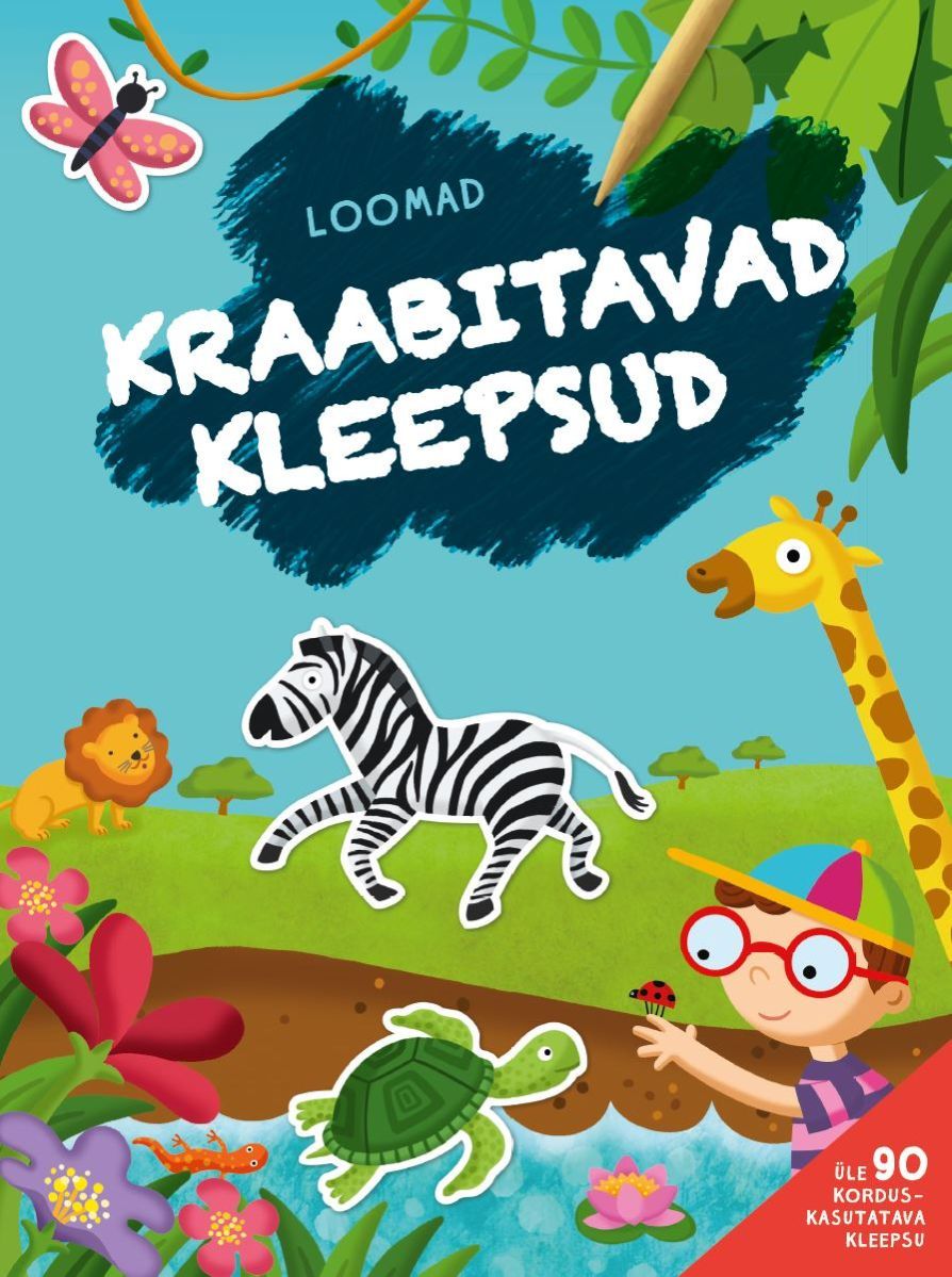 Kraabitavad kleepsud. Loomad