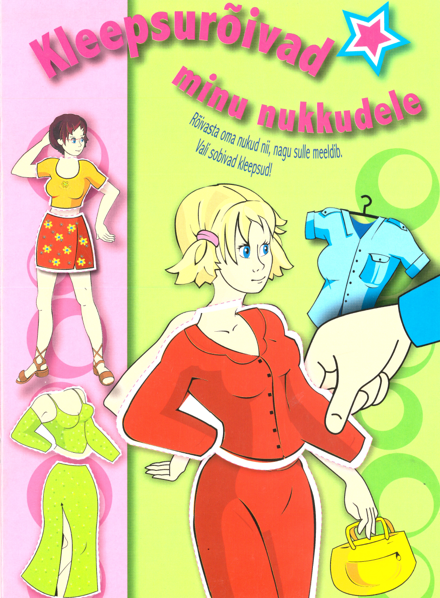 Kleepsurõivad minu nukkudele. Roheline