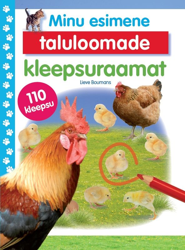 Minu esimene taluloomade kleepsuraamat