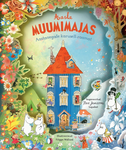 Aasta muumimajas. Aastaaegade karussell-raamat