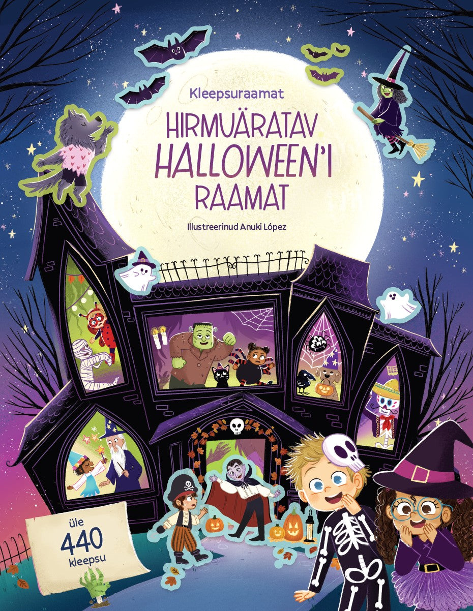 Hirmuäratav Halloweenʼi raamat. Kleepsuraamat