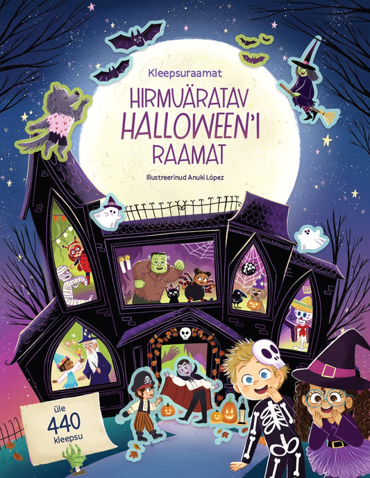 Hirmuäratav Halloweenʼi raamat. Kleepsuraamat
