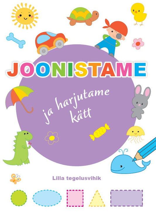 Joonistame ja harjutame kätt (lilla)