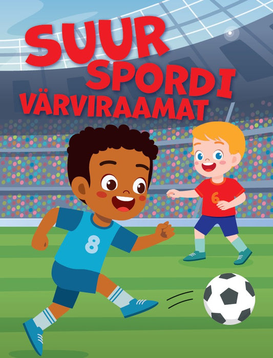Suur spordi värviraamat
