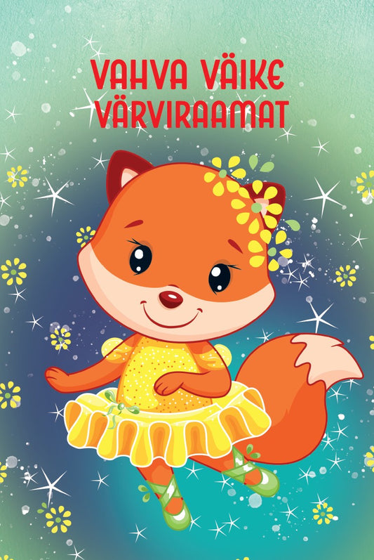 Vahva väike värviraamat. Rebane