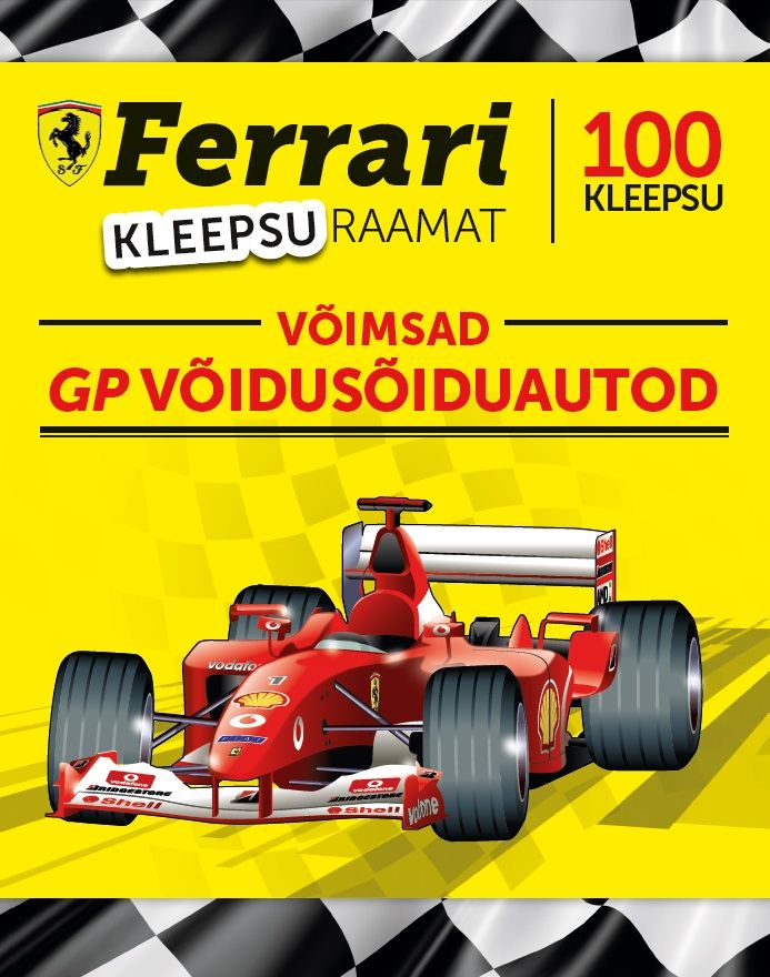 Ferrari kleepsuraamat. Võimsad GP võidusõiduautod