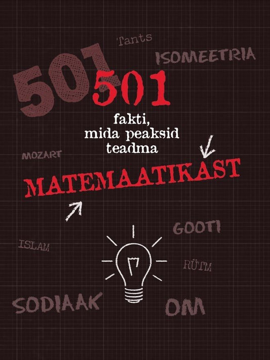 501 fakti, mida peaksid teadma matemaatikast