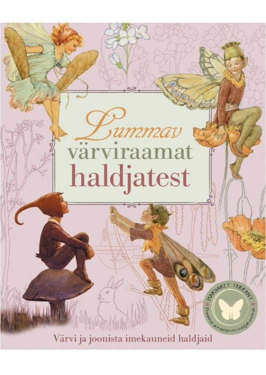 Lummav värviraamat haldjatest