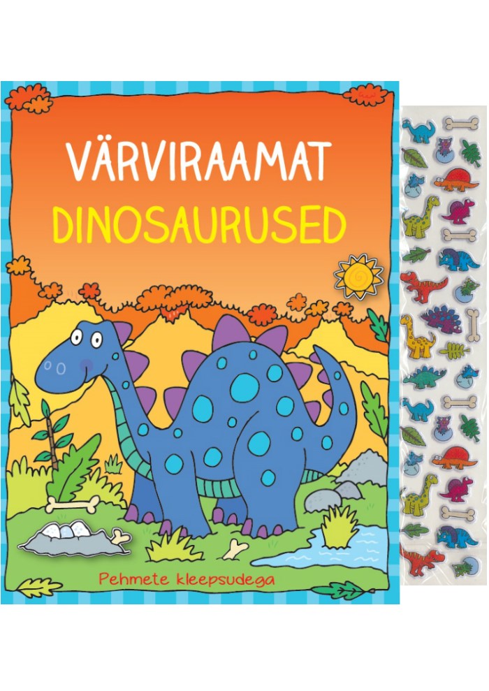 Värviraamat. Dinosaurused