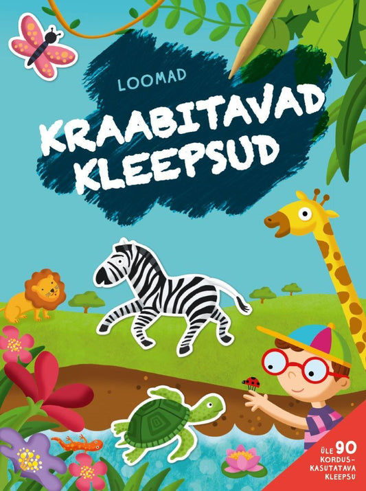 Kraabitavad kleepsud. Loomad