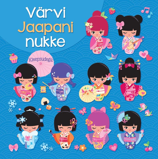 Värvi Jaapani nukke