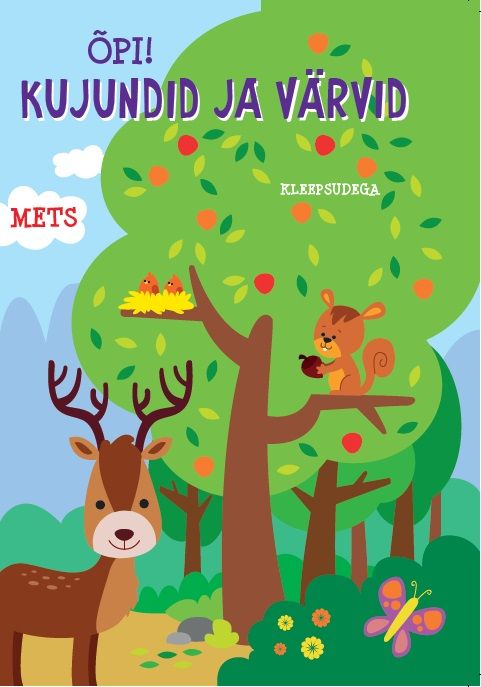 Õpi! Kujundid ja värvid. Mets