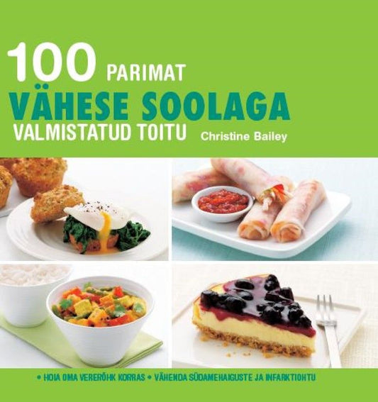 100 parimat vähese soolaga valmistatud toitu