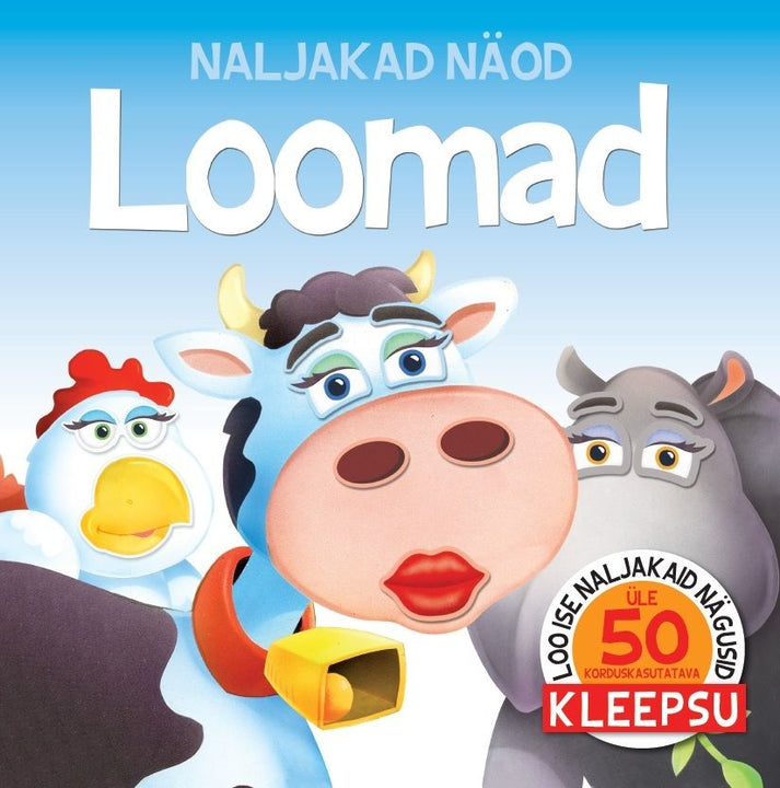 Naljakad näod. Loomad – sinisukk