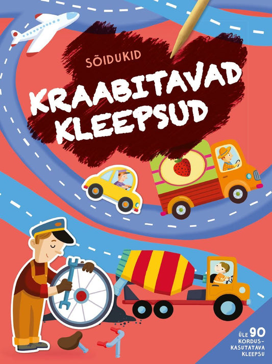 Kraabitavad kleepsud. Sõidukid